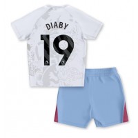 Aston Villa Moussa Diaby #19 Udebane Trøje Børn 2023-24 Kortærmet (+ Korte bukser)